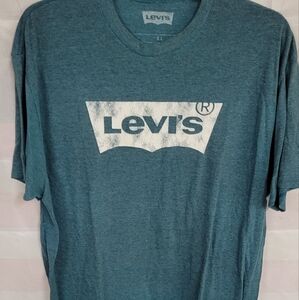 LEVI'S Khaki Green Short Sleeve Tee XL